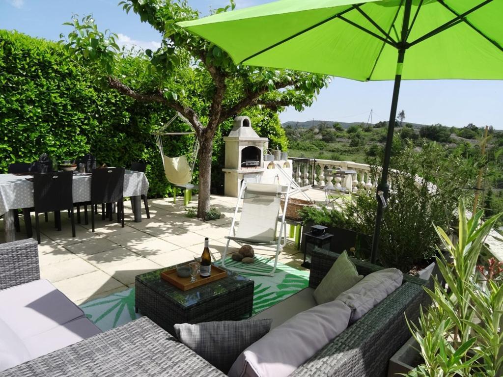 La Cayrade Villa Uzer  Luaran gambar