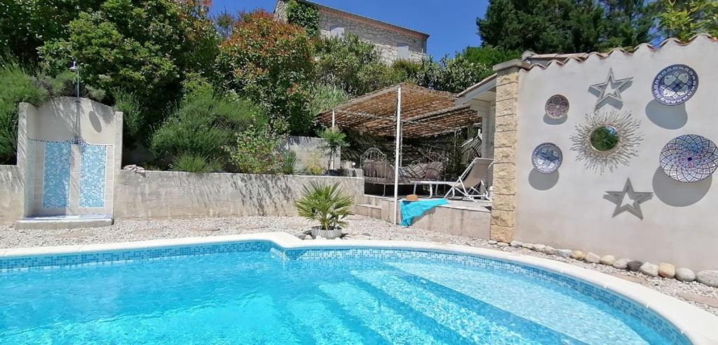 La Cayrade Villa Uzer  Luaran gambar